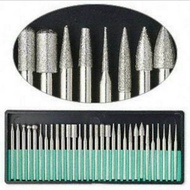 Mata Bor Tuner Set 30pcs Lengkap-Alat Porting/Ukir/Grafir/Tune/Tunner/Cuner/Cun Gerinda Mini Grinder