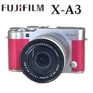 FUJIFILM X-A3 無反光鏡數碼相機 粉色鏡頭套件 操作良好