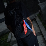 GANTUNGAN Bandana Charm Bag Bandana Hanger Blue Red