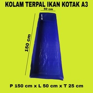 SQUARE FISH TARP POND SIZE 150X50X25 A3