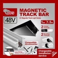 DFS Magnetic Track Light System 1M / 1.5M Magnetic Track / Mounted Track/ Recessed Track / Connector