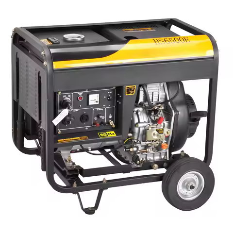 YHS 2kw 3kw 4kw 7kw 10kw 110V 220V 380V Portable Power Inverter Generator Diesel Generators For Home