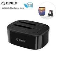 Station Docking Hard Disk ORICO 6228US3-C HDD Dual Bay HDD With Standalone Clone