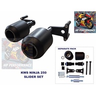 KAWASAKI NINJA250 Evotech Body Slider Protection Fairing Guard Crash Pad Protector