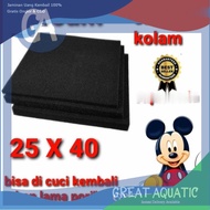 Biofoam aquarium pond filter media 25 x 40 cm bio foam