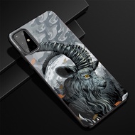 Ốp Lưng SAMSUNG GALAXY S20 PLUS S20 FE Mặt lưng kính cao cấp thiết kế độc quyền 12 con giáp