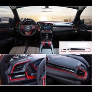 Honda Civic FC/ FK Red Trim cover Type R design accessories
