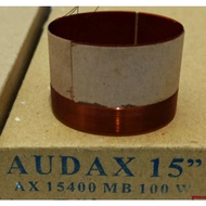 POPULER Spul spol spool speaker 15inch 15 inch Audax AX15400MB 15400