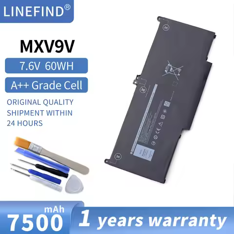 MXV9V Battery for Dell Latitude 5300 5310 7300 7400 E5300 E5310 E7300 E7400 Latitude 5300 5310 2-in-