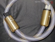 （IEC高穩定高功率電源電纜線）日本古河Furukawa Electric MUL-T1 電纜電源線（1m  ）適用於IEC接觸端連接，音響設備，音源濾波器，影視產品，高功率穩定電源產品。