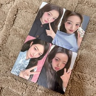IVE Zhang Yuanying Wonyoung hapa kristin10.0 Cosmetic Pupil Card Photo Card Endorsement Card