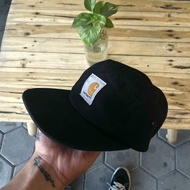 CARHARTT WIP 5 PANEL BACKLEY CAP BLACK 