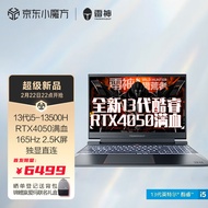 雷神911X猎荒者 2023 15.6英寸游戏本 笔记本电脑(13代酷睿i5-13500H 16G 512G RTX4050满血 165Hz 2.5K屏)