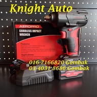 AEROPRO A706 1/2"  CORDLESS IMPACT WRENCH 850NM TORQUE ( 1 charger & 1 battery)