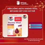Haemo Vital - DrCung Healthcare Iron, Vitamin A, Zinc C, Anemia Supplement Pills (Box of 30 Pills)