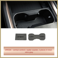 Omoda 5 phụ kiện sửa đổi thảm chống trượt lưu trữ điều khiển trung tâm đặc biệt khe cửa bộ sưu tập h