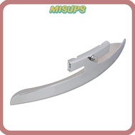 MISUPS Banjo Parts, Silver Metal Material Banjo Armrest, Durable Banjo Replacement Part Banjo Access