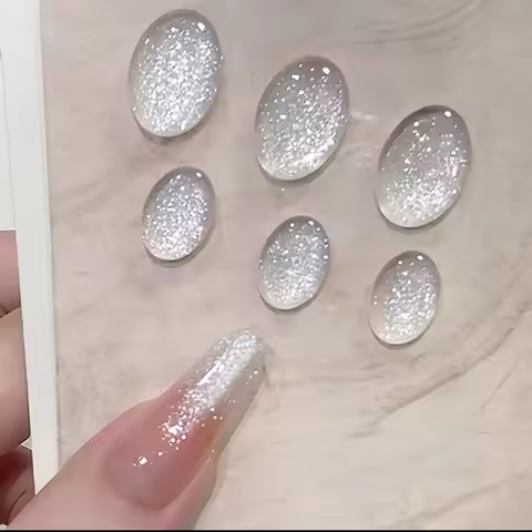 MN 12ML Jimeng Wedding Dress Shimmer Nail Polish Gel 2026 New Collection | Skin-flattering Trendy Gl