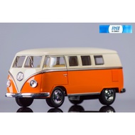 Folk Car Model Van V-Shaped Volkswagen KINSMART 1:32 Classic 1962 Bus (13 cm.)Vintage Toy