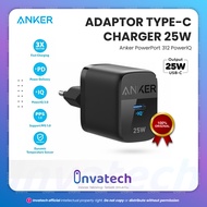 Anker 312 CHARGER 25W PPS PD SFC Fast Charging USB TYPE C - Adapter CHARGER TYPE C 25W ANKER 312