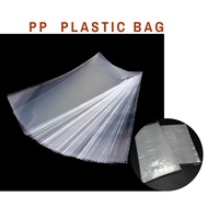 【Msia Stock】250g / 500g 0.04mm besar size PP塑料袋 Transparent Clear Plastics Bag Poly Plastic Bag PP P