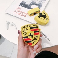 AirPods case PORSCHE Car Silicone (i9s i11 i12 Can Be Worn)