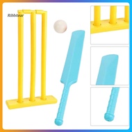 <Ribbitear> Kids Cricket Play Kit Kids' Cricket Training Set Interactive Kids Cricket Set for Fun Pa