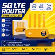 YAMY 5G CPE Router WiFi 6 SIM Card Slot 4G 5G Wireless Modem 1200Mbps High Speed Home Internet