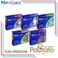 【In stock】Nexgard Spectra Puppy Dog Fleas Ticks Worm Heart Worm Demodex 1 box of 3pcs