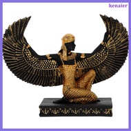 kenaier  Egyptian Statue Figurine Retro Decor Goddess Decoration Office