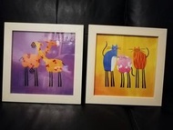 全新IKEA 掛畫 （30x30cm)