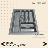 VC-CTEC 500C VITCO / CUTLERY TRAY CTEC / RAK SENDOK LACI VITCO