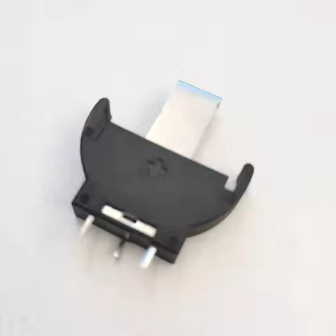 10Pcs CR2430 Environmental Button Battery Holder LS-2430 Vertical DIP Battery Case