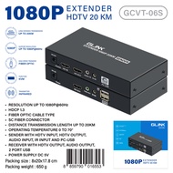 HDMI GCVT-06S Fiber Optic KVM Extender 20KM + USB 20KM ส่งสัญญาณ HDMI ผ่านสาย Fiber Optical พร้อมควบ