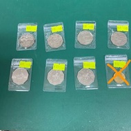 1976.1979 香港伍圓 $5元硬幣 每個由$20起至$150/個 另1980年一毫子 $90 幾十年歷史 品相如圖  歡迎順豐到付/到旺角女人街本店選購 早期錢幣 古錢及其他貨品