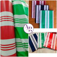 TOLDA LUNA MAKAPAL STRIPE AT YELLOW Super Laminated Per Meter sa haba TRAPAL TOLDA LUNA Roof
