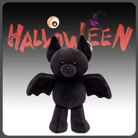 30cm High Quality Build A Bear Posable Halloween Bat Plush Toys Movie Stuffed Bat Animals Toys for K
