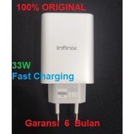 INFINIX Adapter Charger 33W Fast Charging U330XEA Original