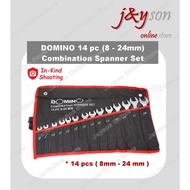 DOMINO 14 pcs Combination Spanner Set ( 8mm - 24mm )