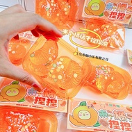 Orange Squishy Toys ORANGE Slices Food Squishy Toys Fruit Squishy Squeeze Prank Toys