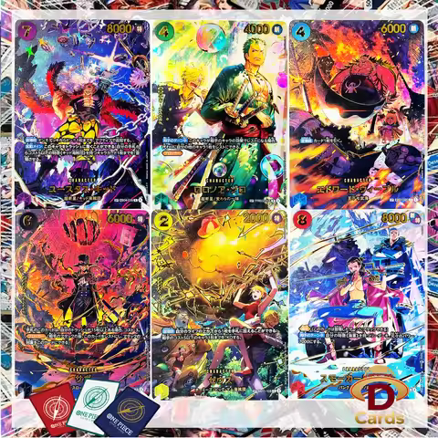 (English/Japanese) SP Full Set Series One Piece Card Zoro Zeus Kid Etc DIY High Quality Proxy HoloFo