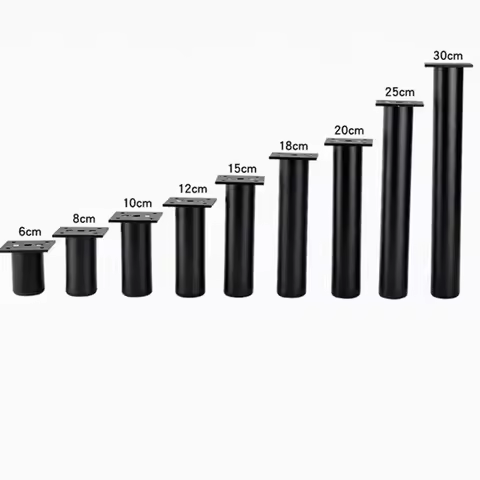 4Pcs Adjustable 6cm-30cm Cabinet Foot Thickened Aluminum Alloy Furniture Support Legs Table Chairs B