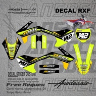 Sticker Decal Mini Trail Sticker rxf 50cc rxf 110cc Sticker Minti Trail Sticker