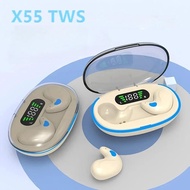 NEW X55 TWS Wireless Bluetooth Earbuds headset Waterproof Earphones Mini earpiece TWS Stereo Headpho