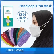 (Clearance stock❗️) Adult K94 Headloop/ HIJAB style Face Mask
