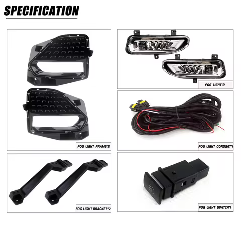 auto bumper headlight for Nisan sunny fog light almera versa 2021~2023y auto accessories halogen bul