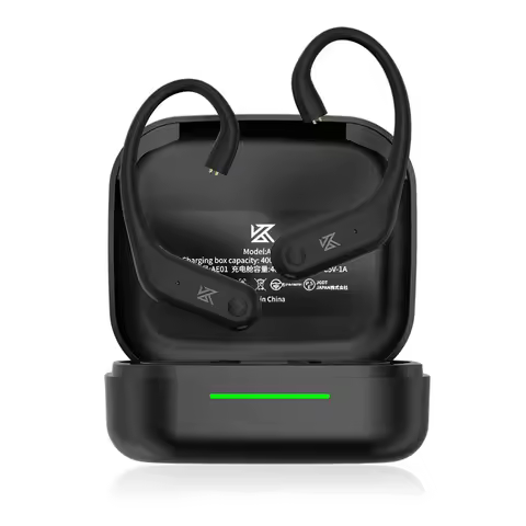 KZ AE01 Wireless Ear Hook Bluetooth-compatible 5.4 Earphones Cable With Charging Case C PIN Connecto