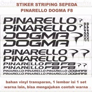 (1Lbr = 1Set) Stiker Striping Sepeda Pinarello Dogma F8