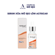 Combo Bộ 2 Kem Bôi Và Serum Chuyên Sâu Xoá Mờ Sẹo Làm Mờ Sẹo Lõm Sẹo Rỗ Sẹo Thâm Actiscar
