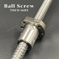 บอลสกรู TOCO / Ball Screw SFUR1605+ NUT  SFUR1610+ NUT  ยี่ห้อTOCO(ความยาวทั้งเส้น หน่วยเป็น mm)